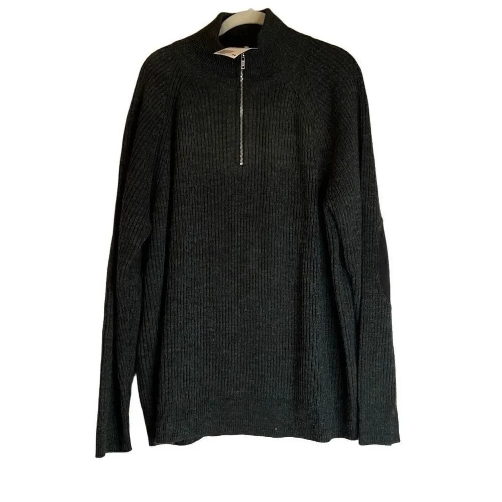 H & M Men’s Gray Pullover Sweater Sz.XL NWT
